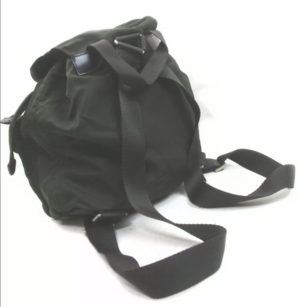 Prada Back Pack  Olive Nylon 839637 - Picture 7 of 16